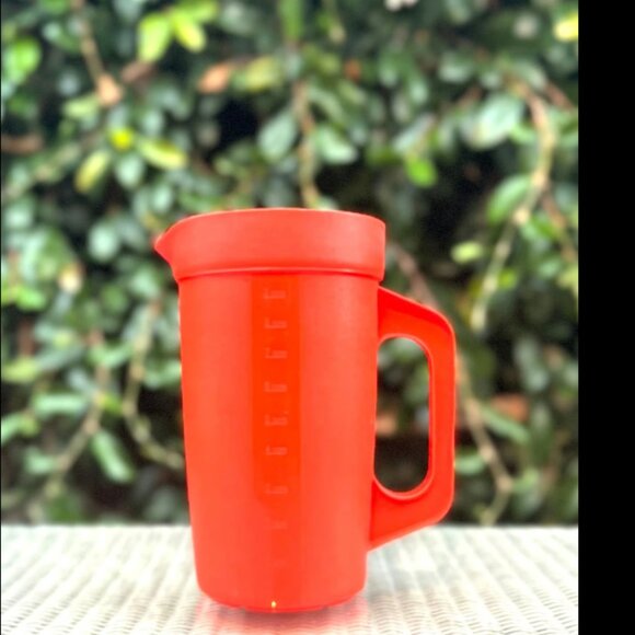 Vintage Perfect Storage Orange drink Pitcher lid - Picture 1 of 4